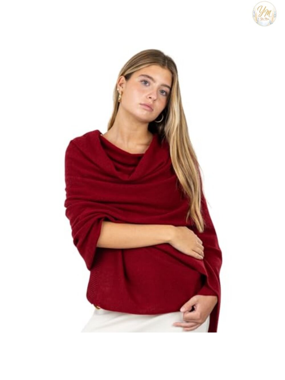 Cashmere Wool Blend Wrap Pashmina Shawl Scarf Travel Extra Large